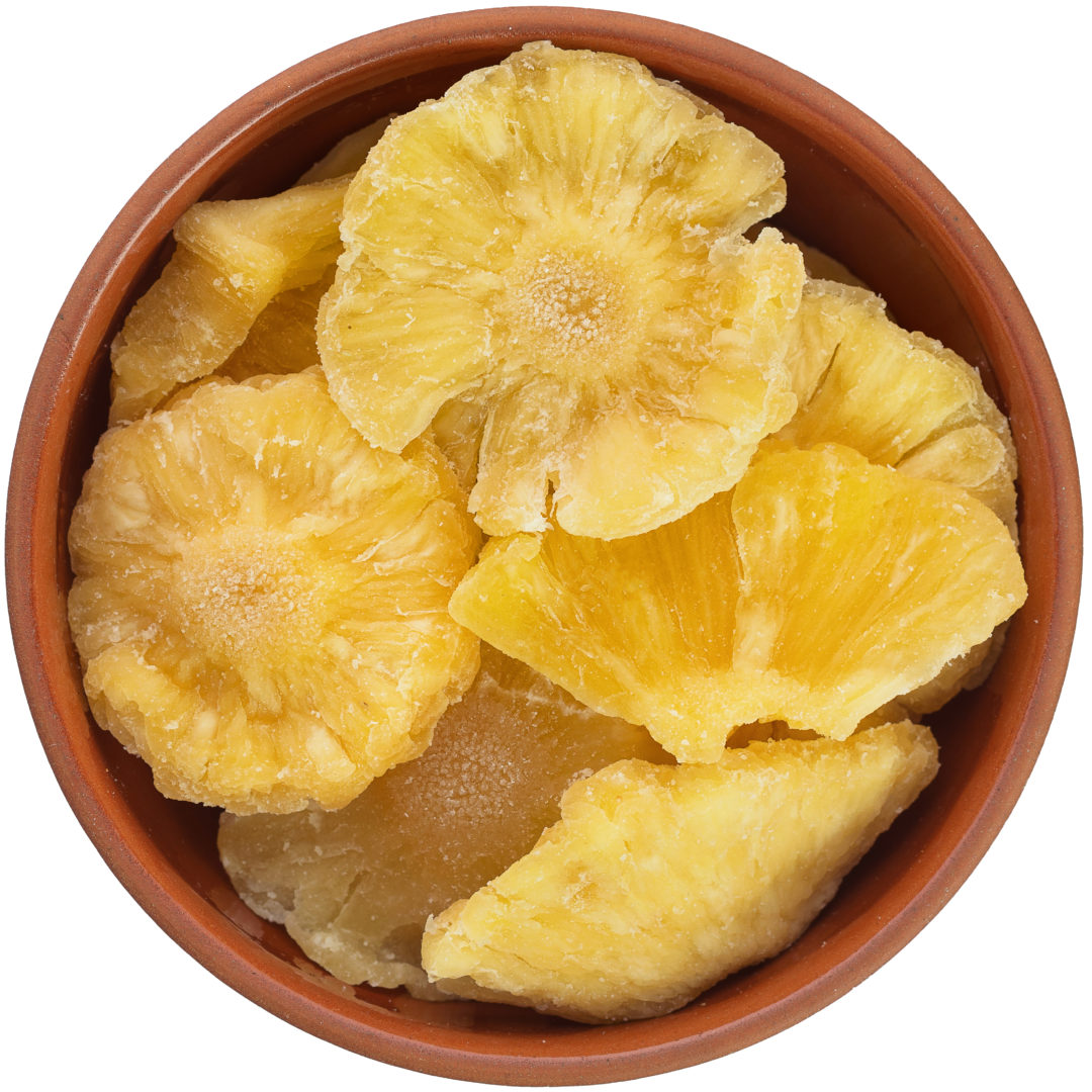 lyofilizované ovocie ananás