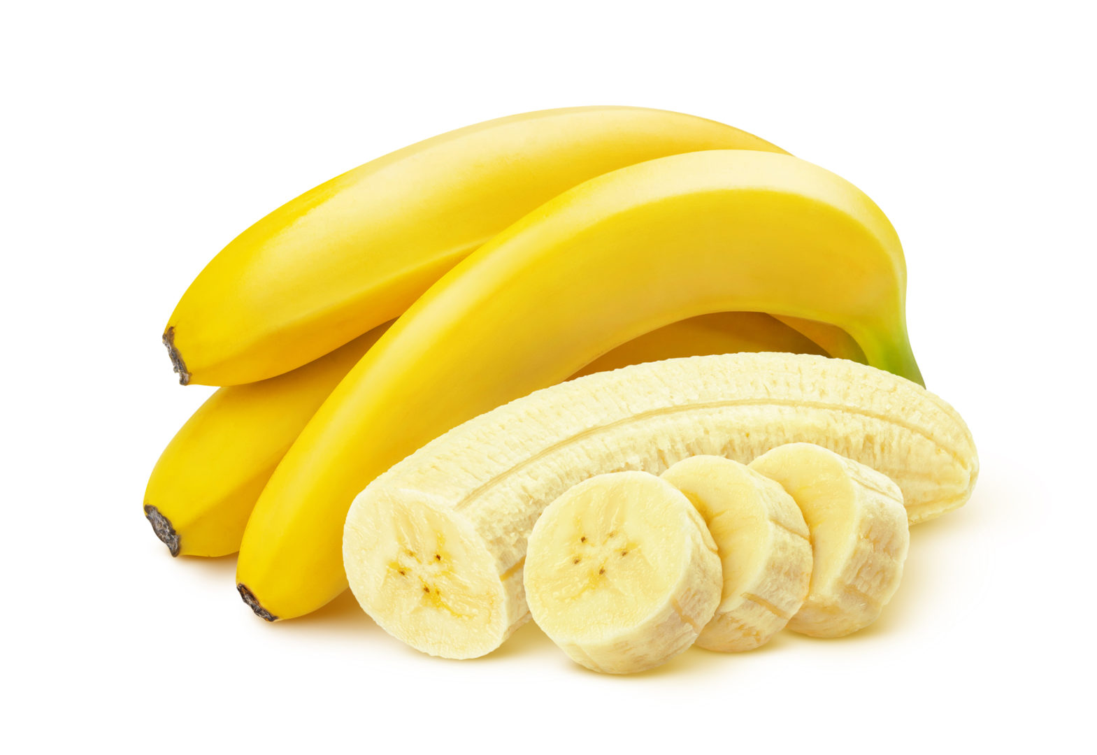 banán nakrájaný
