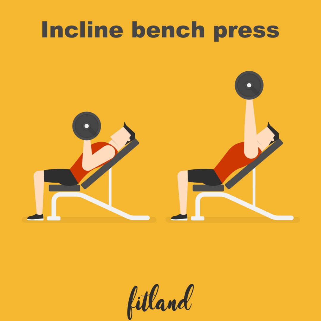 incline bench press