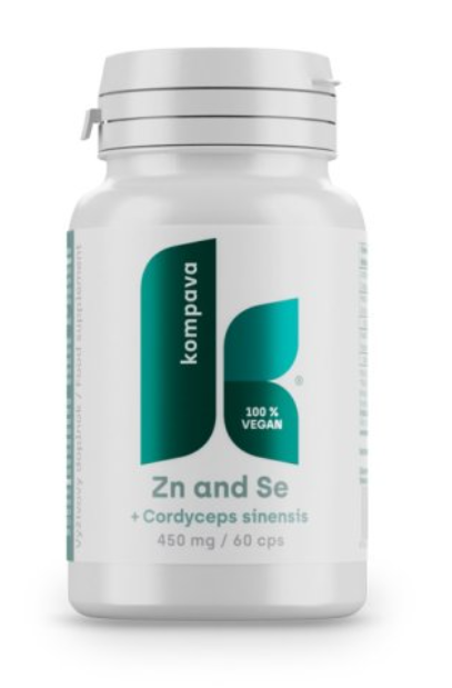 Zinc and Selenium + Cordyceps sinensis – Kompava