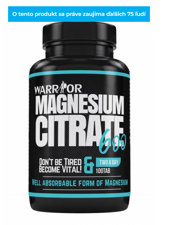 Magnesium Citrate 600 – Magnézium citrát
