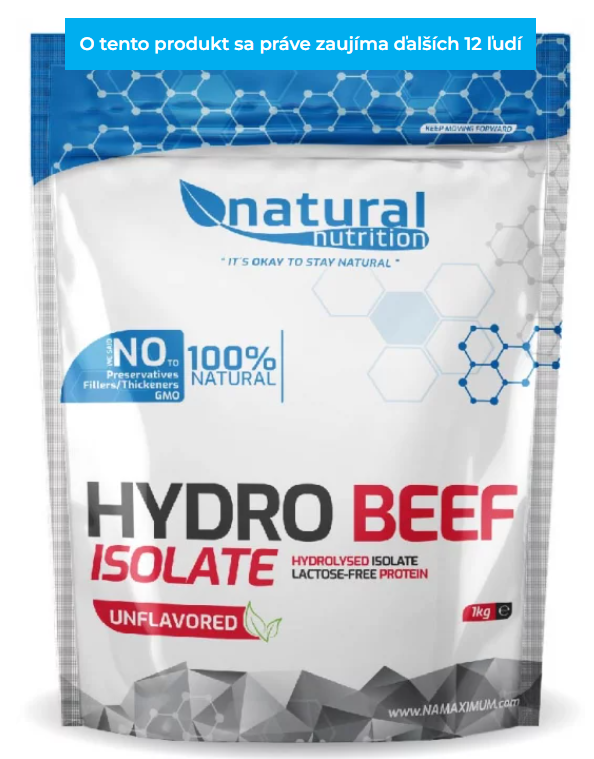 Hydro Beef Isolate – hovädzí proteín